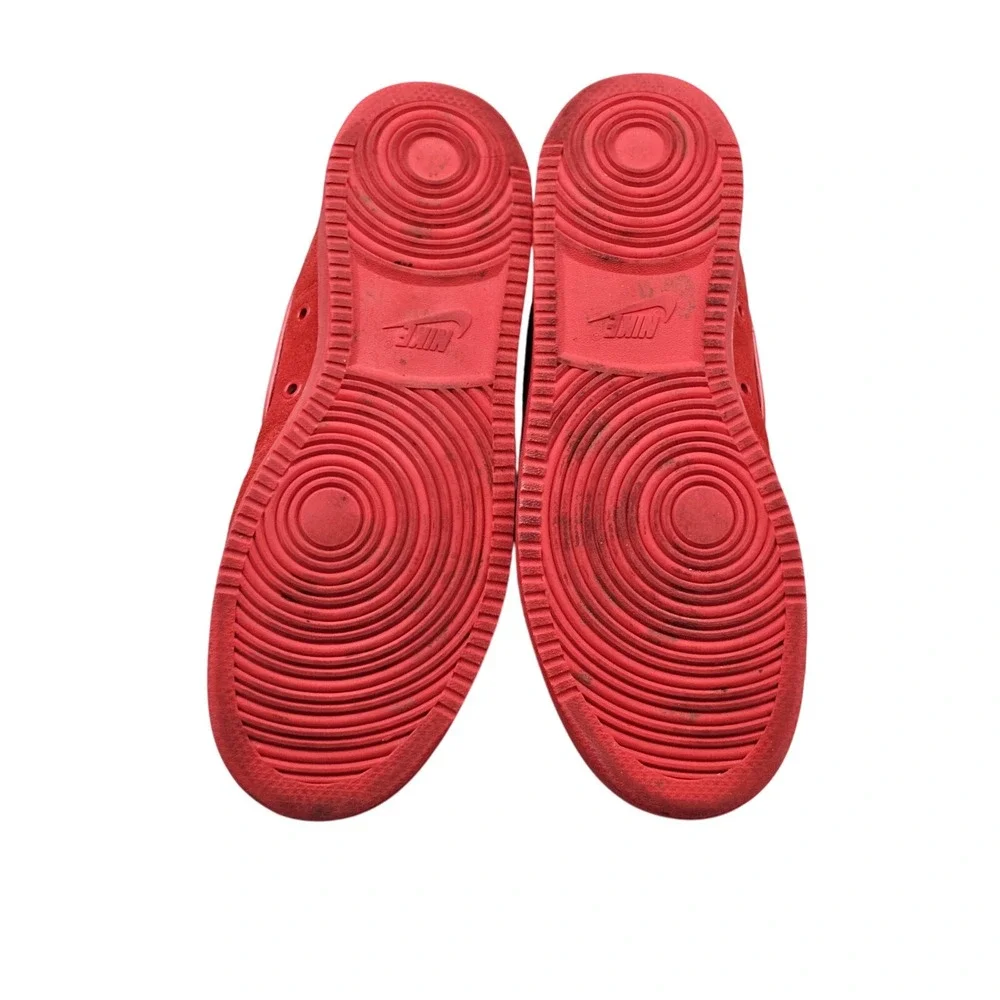 Men's Size 9.5 US EUC John Elliott's x Nike Vandal High Top Red Sneakers Shoes‎